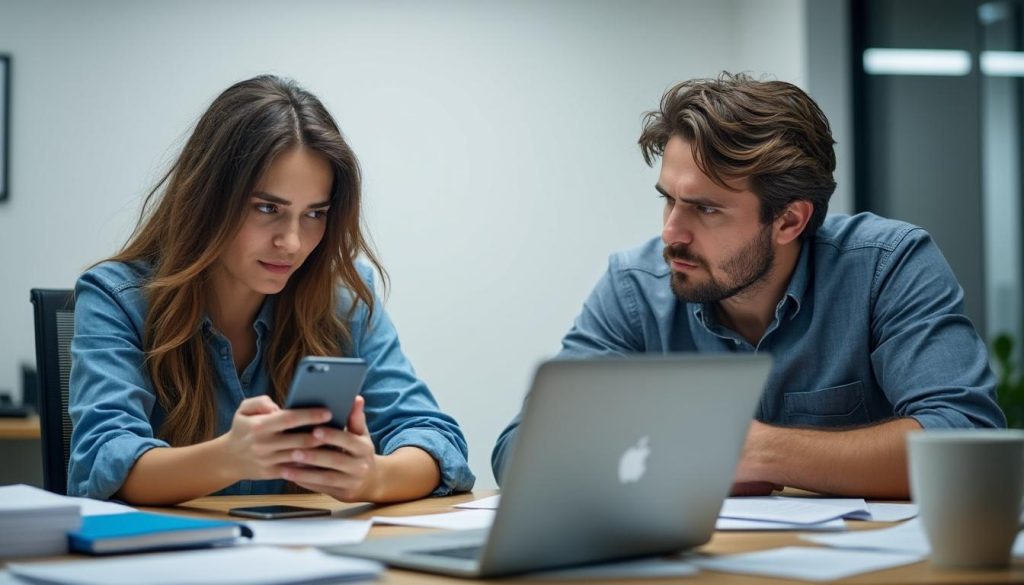 erfahren sie, wie phubbing die zwischenmenschliche kommunikation im beruflichen alltag beeinträchtigt und welche folgen dies für zusammenarbeit und arbeitsklima hat.